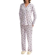 54%OFF 女性のパジャマ キャロル・ホックマンスコッティドッグパジャマ - ロングスリーブ（女性用） Carole Hochman Scotty Dog Pajamas - Long Sleeve (For Women)画像